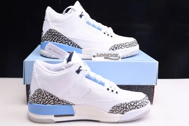 Rep Husky CT8532-104 UNC Jordan Air 3 0603